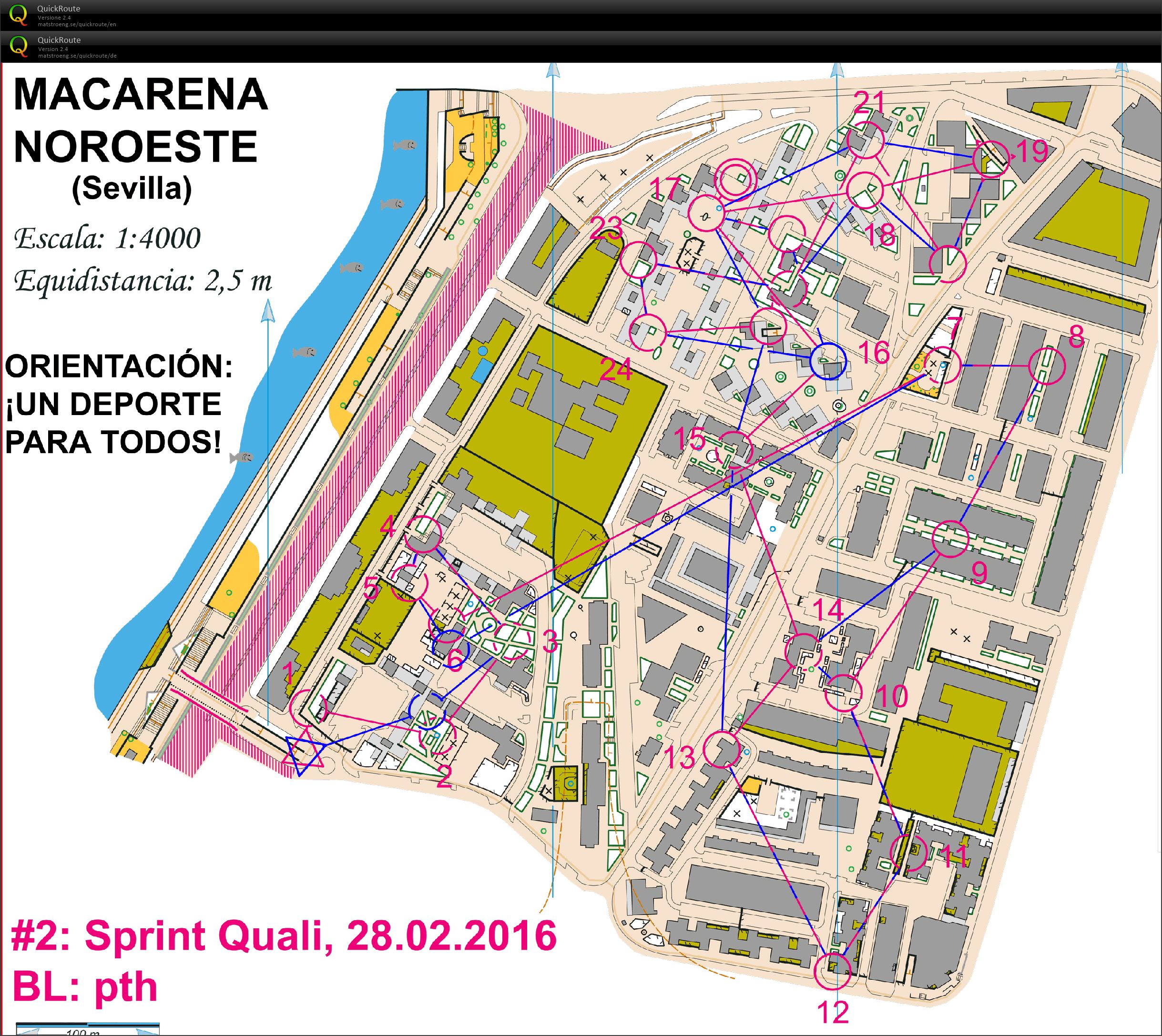 TL élite Spanien Sprint quali T2 (2016-02-28)