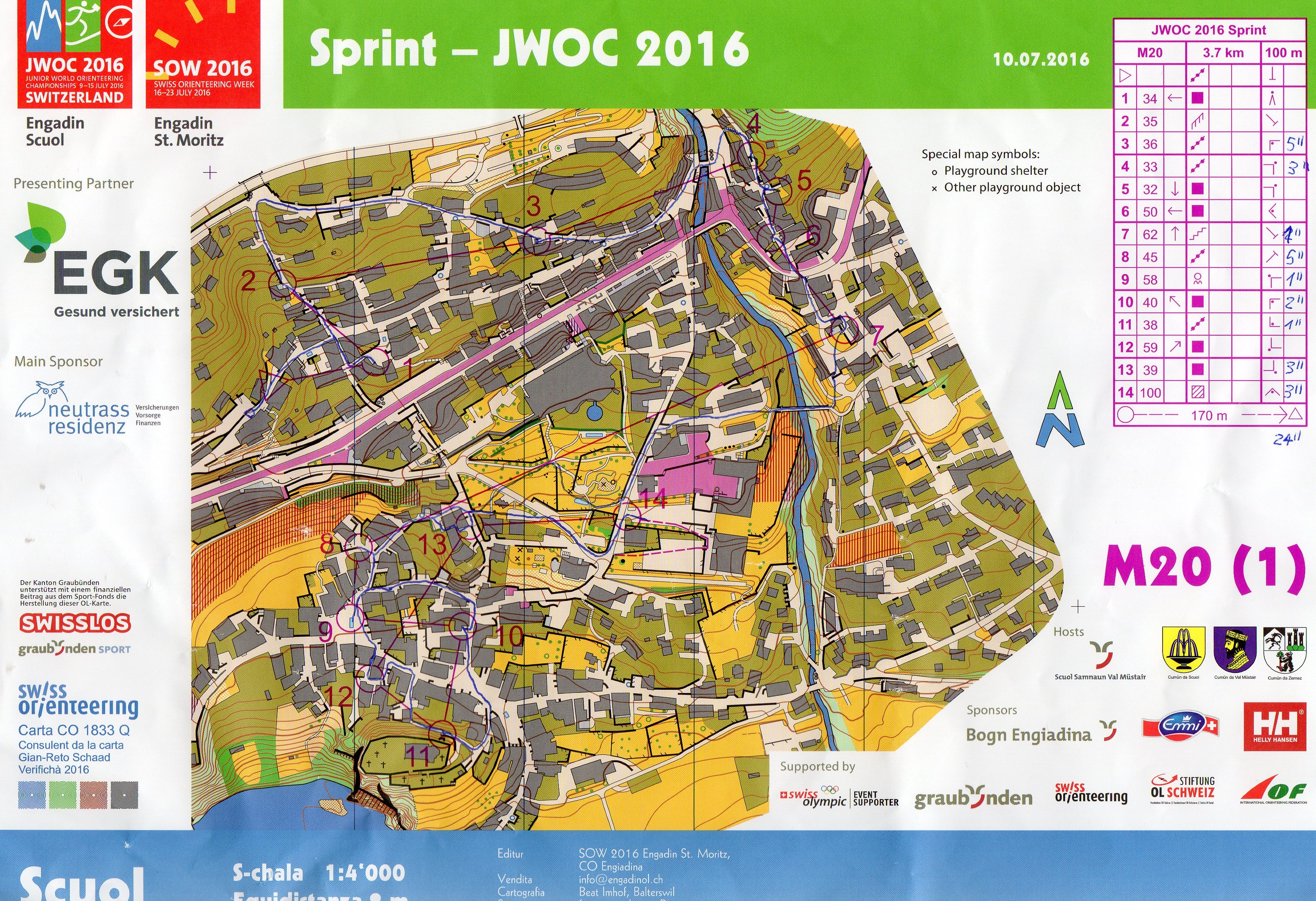 JWOC sprint part 1 (2016-07-10)