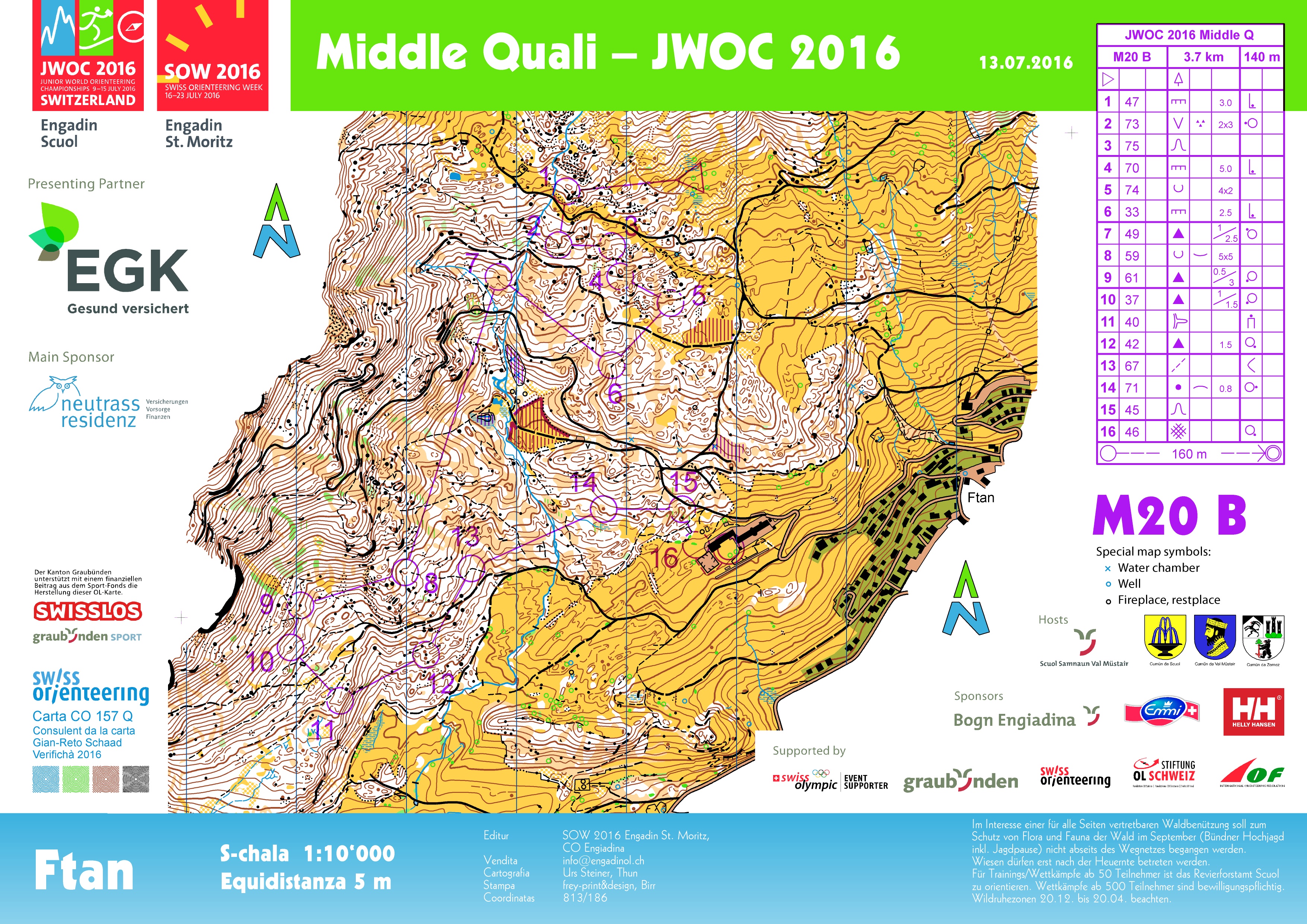 JWOC Middle Qualification (2016-07-13)