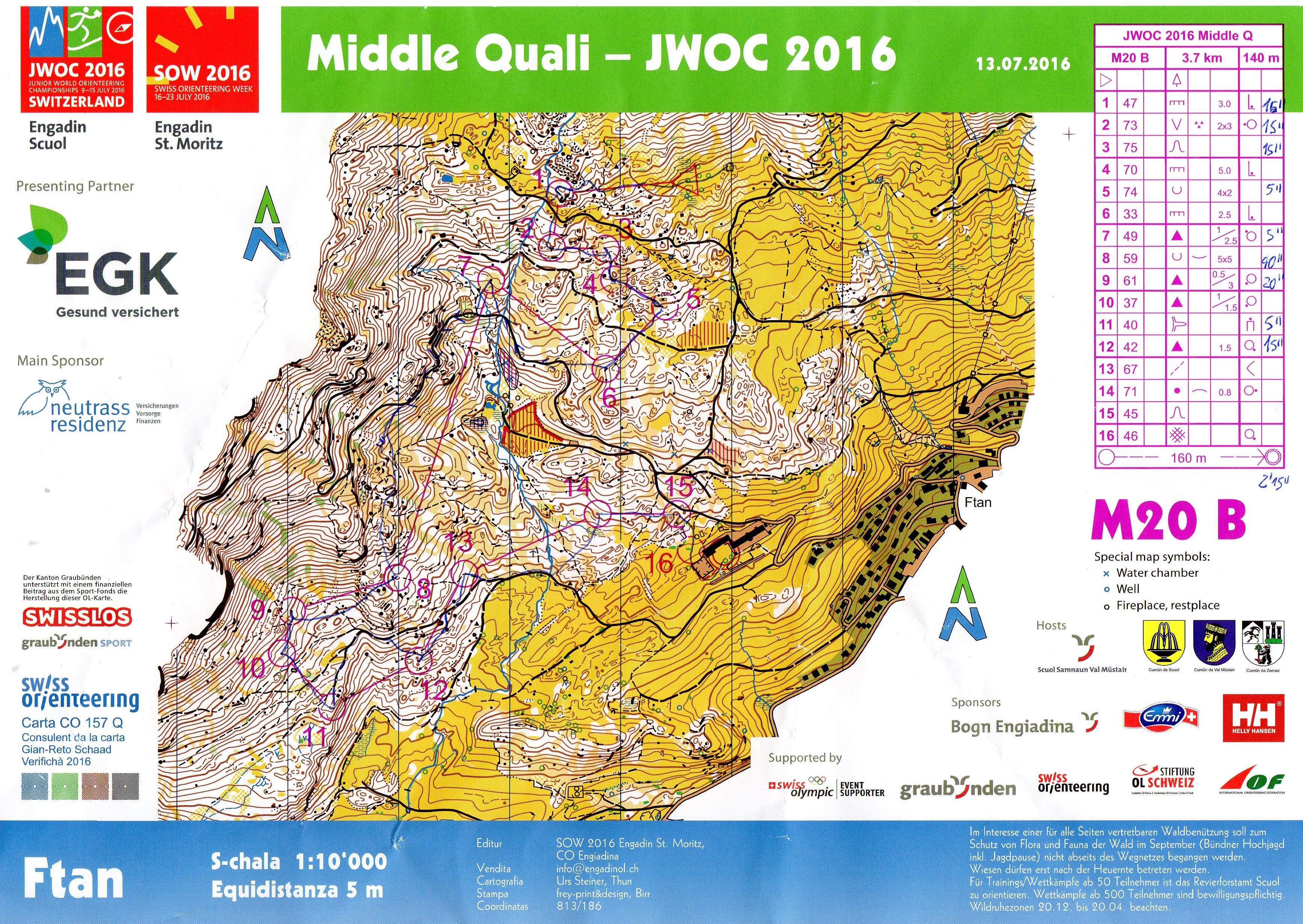 JWOC Middle Qualification (13.07.2016)